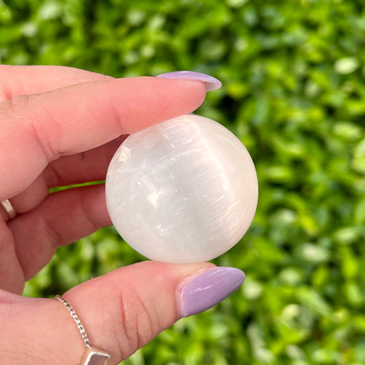 Small Selenite Sphere - B