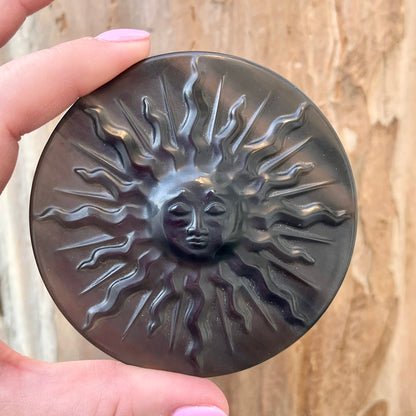 Midnight Lace Obsidian Sun Disk