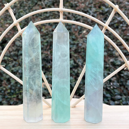 "Baja Blast" Fluorite Tower