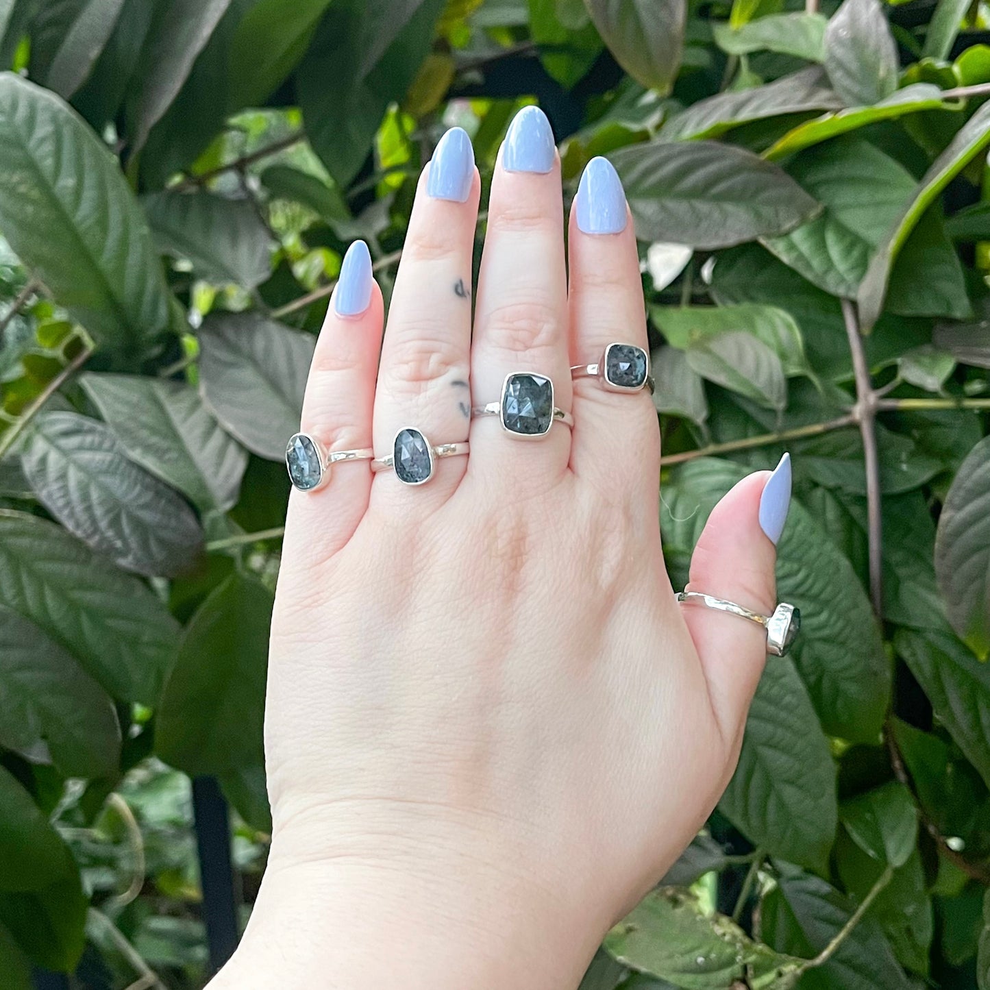 Indigo Kyanite Ring