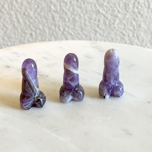 Chevron Amethyst Mini Peen