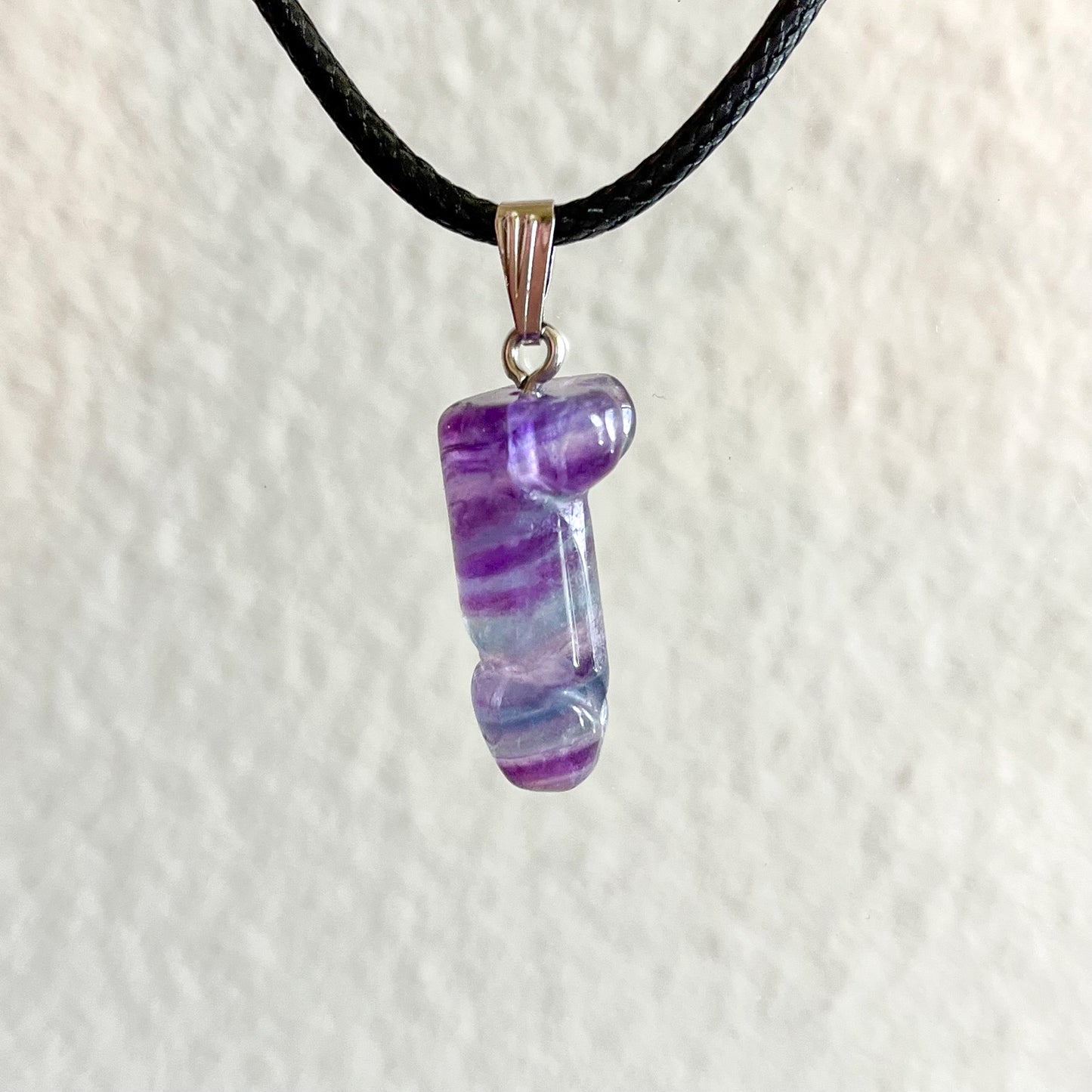 Fluorite Peen Necklace