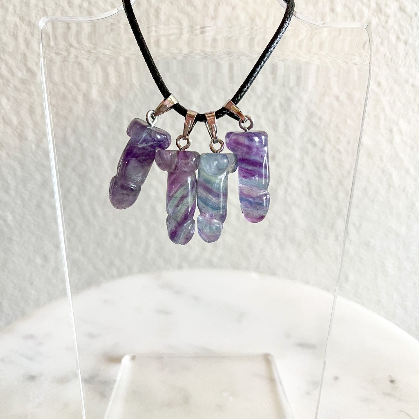 Fluorite Peen Necklace