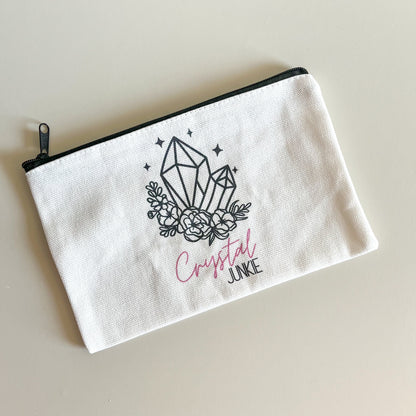 Crystal Junkie Canvas Pouch