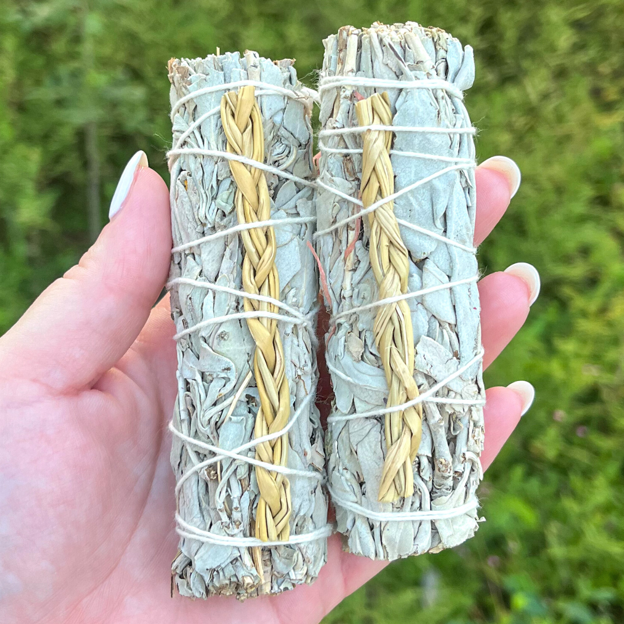 Sweet Grass + White Sage Bundle