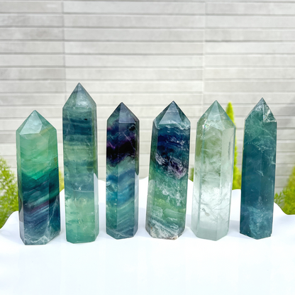 Green Fluorite Tower