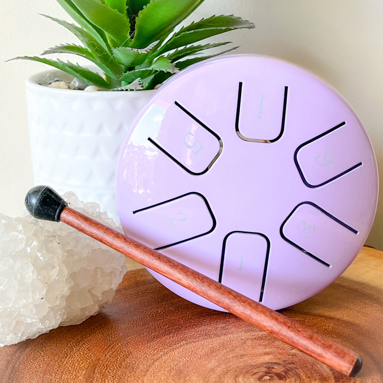 Mini Steel Tongue Drum Set - Purple